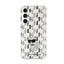 Karl Lagerfeld Monogram Choupette – dėklas Samsung Galaxy S23 FE (skaidrus)