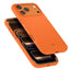 Spigen Silicone Fit Mag MagSafe – dėklas iPhone 17 Pro (Cosmic Orange)