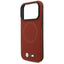 BMW M FW Metal Logo MagSafe dėklas iPhone 17 Pro (raudonas)