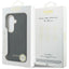 Guess Perforated Logo MagSafe – Samsung Galaxy S26 dėklas (juodas)