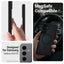 Crong Hybrid Matte Magnetic – MagSafe dėklas Samsung Galaxy S24 FE (juodas)