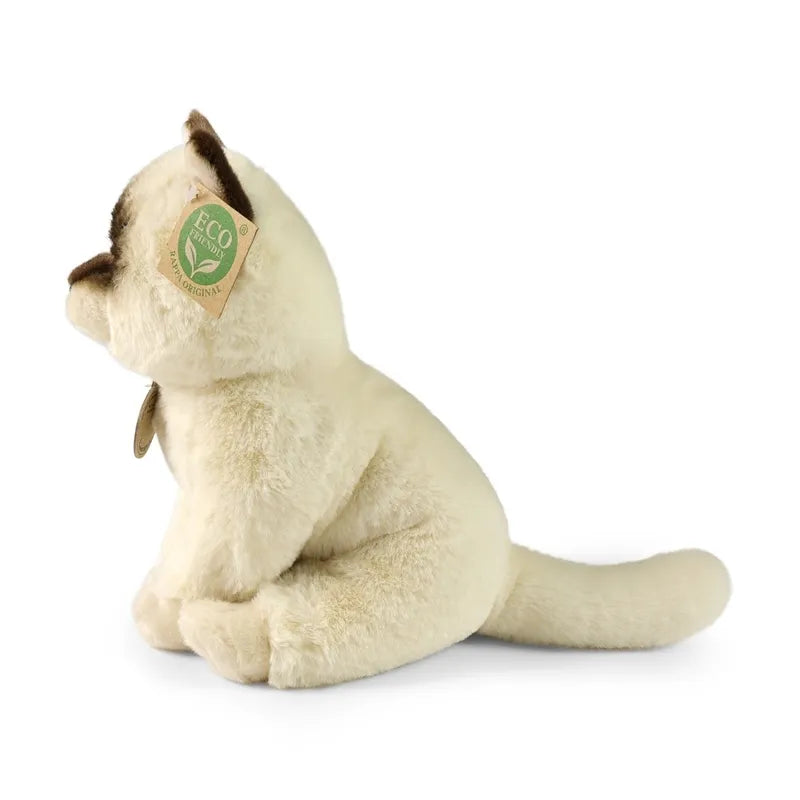 Rappa - Pliušinis realistiškas žaislas Ragdoll katė sėdinti 23 cm Eco-Friendly Soft Collection