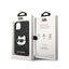 Karl Lagerfeld NFT Glitter Choupette Patch – dėklas iPhone 14 Plus (juodas)
