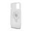 Karl Lagerfeld Ring Stand Choupette Head MagSafe – dėklas iPhone 15 telefonui (baltas)