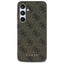 Guess 4G Metal Gold Logo - dėklas Samsung Galaxy S24 FE (ruda)