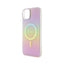 Guess IML Iridescent MagSafe – dėklas iPhone 15 Plus (rožinis)