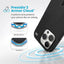 Speck Presidio2 Grip ClickLock & MagSafe – iPhone 16 Pro dėklas (juodas / skalūno pilka / baltas)