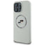Karl Lagerfeld Silicone Double Heads And Circle MagSafe – dėklas iPhone 16 Pro (smėlio spalvos)
