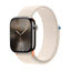 Crong Nylon – sportinis dirželis Apple Watch 38/40/41/42 mm (kreminė)