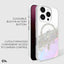 Case-Mate Karat MagSafe – dėklas iPhone 16 Pro (holografinis „Soap Bubble“)