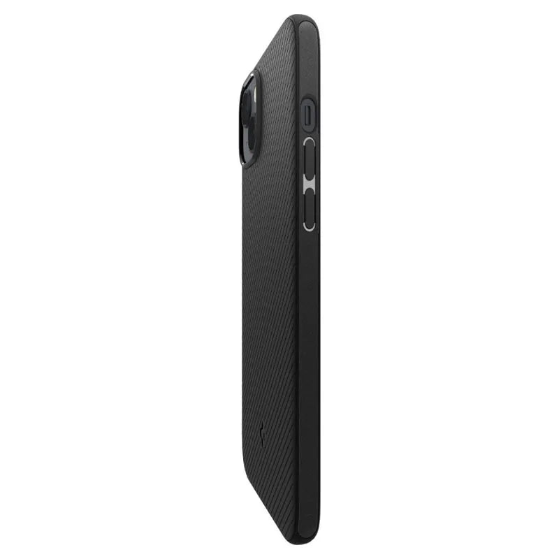 Spigen Mag Armor – dėklas iPhone 15 Plus / iPhone 14 Plus (juodas)