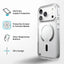 Speck Presidio Perfect Clear MagSafe – dėklas, skirtas iPhone 18 Pro / 17 Pro (skaidrus)