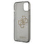 Guess Glitter 4G Big Logo dėklas iPhone 13 mini (juodas)
