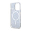 Guess Golden Marble MagSafe – Dėklas, skirtas iPhone 14 Pro Max (juodas)