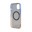 BMW Gradient Bumper MagSafe dėklas skirtas iPhone 15 Plus (pilkas)