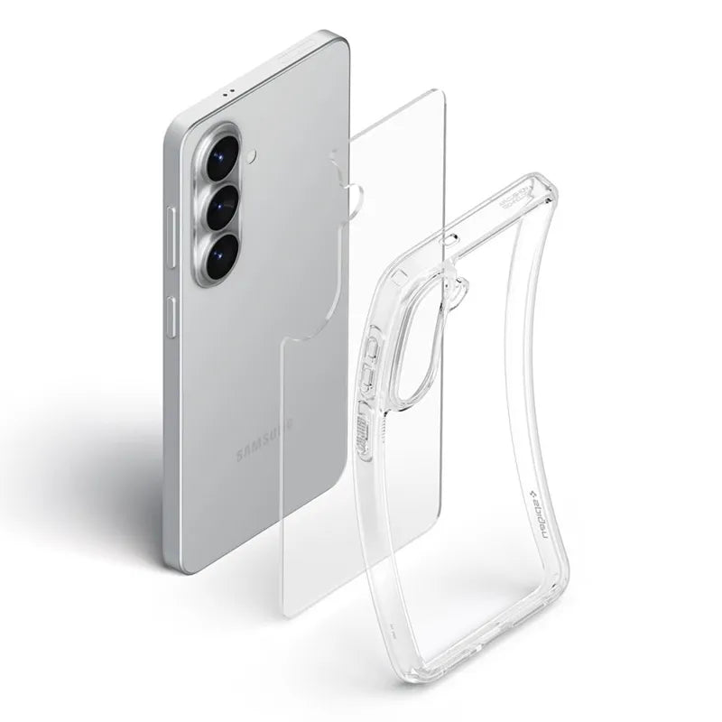 „Spigen Ultra Hybrid“ – dėklas „Samsung Galaxy S26“ (skaidrus)