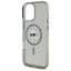 Karl Lagerfeld IML Metal Karl Head MagSafe – dėklas iPhone 16 Pro Max (juodas)