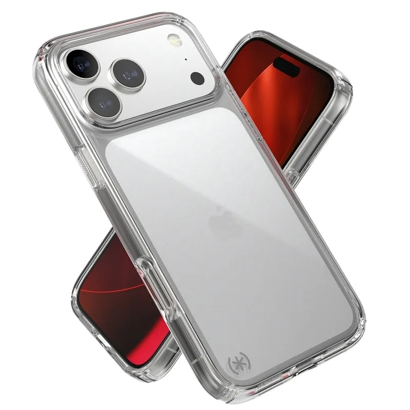 Speck Presidio Perfect-Clear – dėklas iPhone 17 Pro Max (skaidrus)