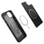 Spigen Mag Armor – dėklas iPhone 15 Plus / iPhone 14 Plus (juodas)
