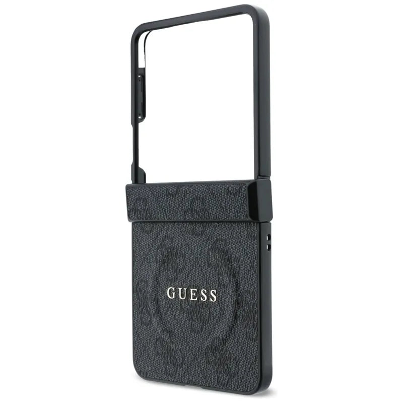 Guess 4G Classic MagSafe – dėklas Samsung Galaxy Z Flip 8 (juodas)