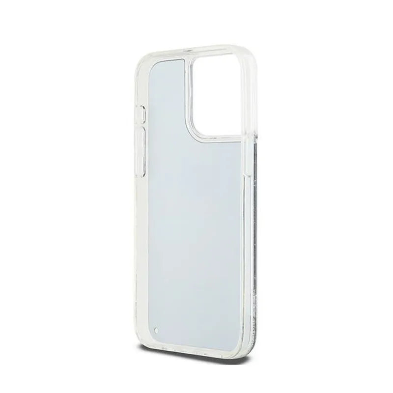 DKNY Liquid Glitter Big Logo - dėklas iPhone 14 Pro Max (juodas)