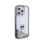 Karl Lagerfeld Liquid Glitter Choupette – iPhone 15 Pro Max dėklas (skaidrus)