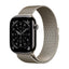 Crong Milano Steel – nerūdijančio plieno dirželis Apple Watch 44/45/46/49mm (šampaninė)