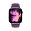 Crong Liquid – „Apple Watch“ dirželis 38/40/41/42 mm (slyvinės spalvos)