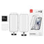 Crong EasyShield 2-Pack – Grūdintas stiklas iPhone 17 / iPhone 17 Pro / iPhone 16 Pro (2 vnt.)
