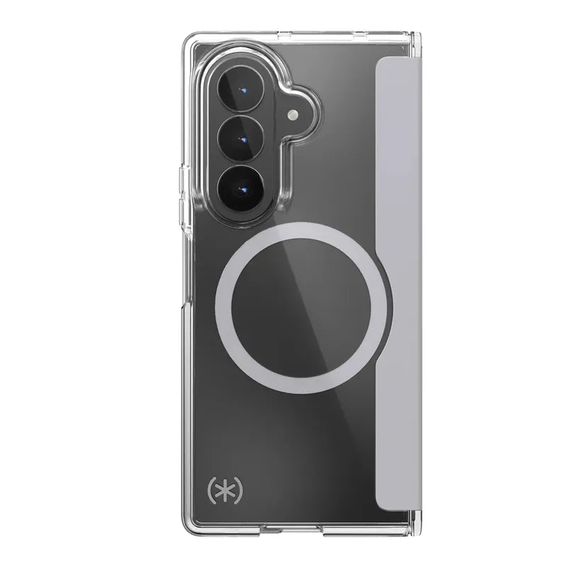 Speck Presidio Perfect-Clear Magnet – Samsung Galaxy Z Fold 8 Ultra dėklas su MagSafe (skaidrus)