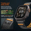 Spigen Athlex Air 2 – Apple Watch dirželis 44/45/46/49 mm (Active Black / Orange)