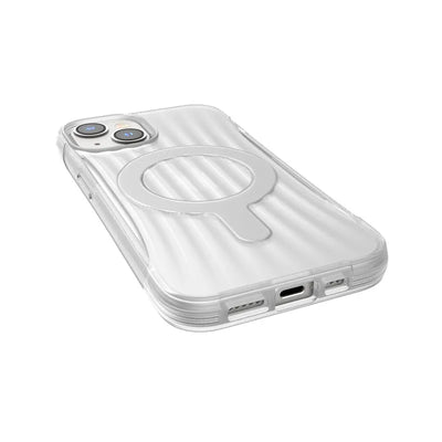 X-Doria Raptic Clutch MagSafe – Biologiškai skaidus dėklas iPhone 14 (išbandytas kritimui iš 3m aukščio) (Skaidrus)