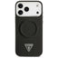 Guess Triangle Logo MagSafe – dėklas iPhone 17 Pro Max (juodas)