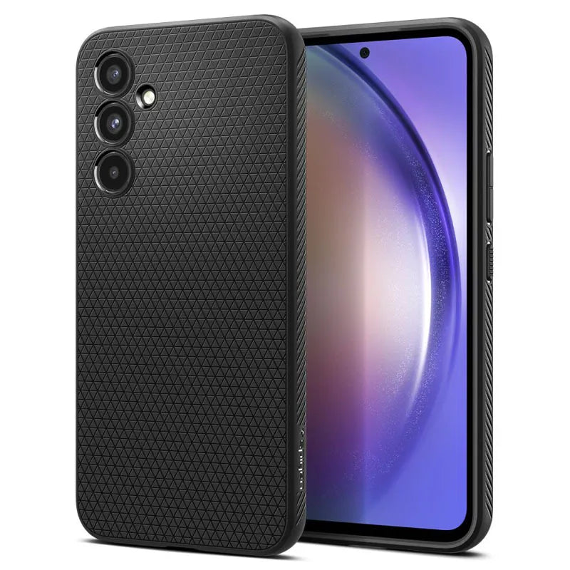 Spigen Liquid Air – dėklas Samsung Galaxy A54 5G (juodas)