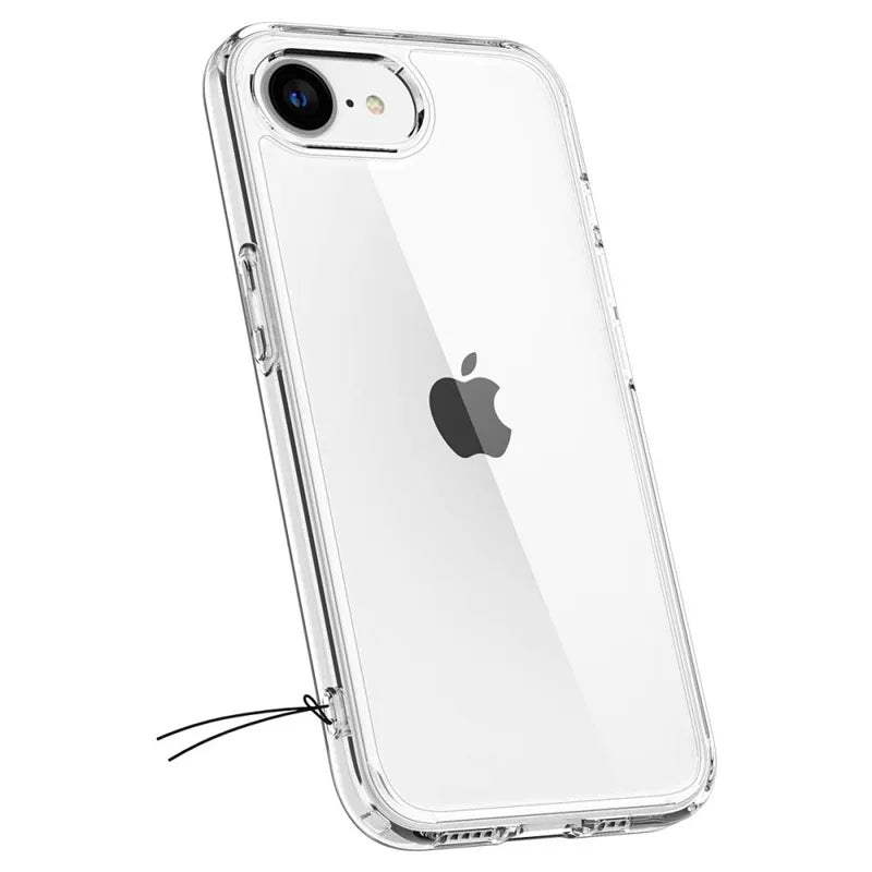 Spigen Ultra Hybrid – dėklas iPhone 17e / 16e (skaidrus)