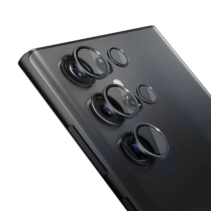 3mk Lens Protection Pro – stiklas kameros lęšiui, skirtas Samsung Galaxy S24 Ultra (juodas)