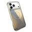 Speck Presidio Lux MagSafe - iPhone 17 Pro Max dėklas (Hyper Mirror Glitter / Silver Metallic)