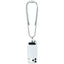 Karl Lagerfeld Crossbody Strap Choupette Charm – universalus telefono dirželis / USB-C į USB-C laidas 1,5 m (pilkas)