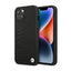 BMW Leather Hot Stamp – dėklas iPhone 14 Plus (juodas)