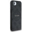 Guess 4G Circle Classic Logo MagSafe – dėklas iPhone 16e (juodas)
