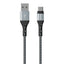 Energizer Ultimate – USB-A į USB-C jungiamasis laidas 2 m (sidabrinis)
