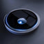 3mk Lens Protection Pro – kameros objektyvo stiklas, skirtas iPhone Air (sidabrinis)