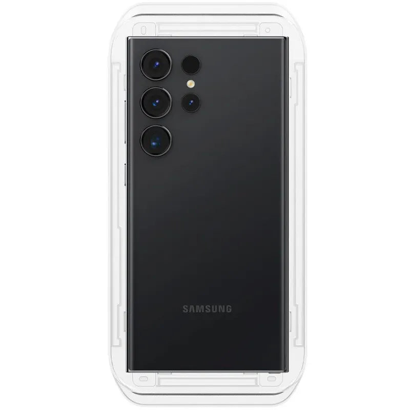 Spigen GLAS.TR EZ FIT 2 pakuotė – grūdintas stiklas, skirtas Samsung Galaxy S24 Ultra (2 vienetai)