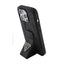 Guess Grip Stand 4G Triangle Strass Logo – dėklas iPhone 15 Pro telefonui (juodas)