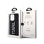 Karl Lagerfeld 3D Rubber Glitter Logo – dėklas iPhone 15 Pro Max (juodas)