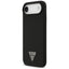 Guess Silicone Triangle Logo MagSafe – dėklas iPhone Air (juodas)