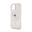 Karl Lagerfeld IML Choupette MagSafe – dėklas iPhone 15 (rožinis)