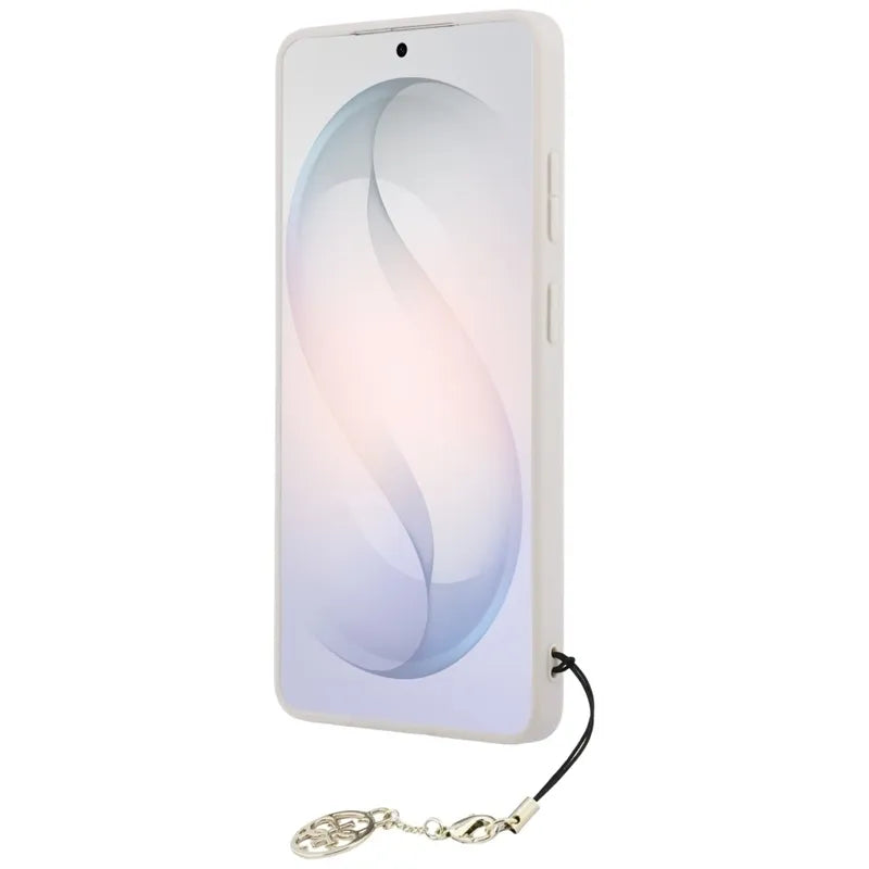 Guess 4G Classic Logo Charm MagSafe – Samsung Galaxy S26 Ultra dėklas (rožinis)