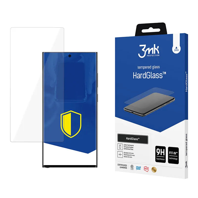 3mk HardGlass – grūdintas stiklas Samsung Galaxy S24 Ultra telefonui