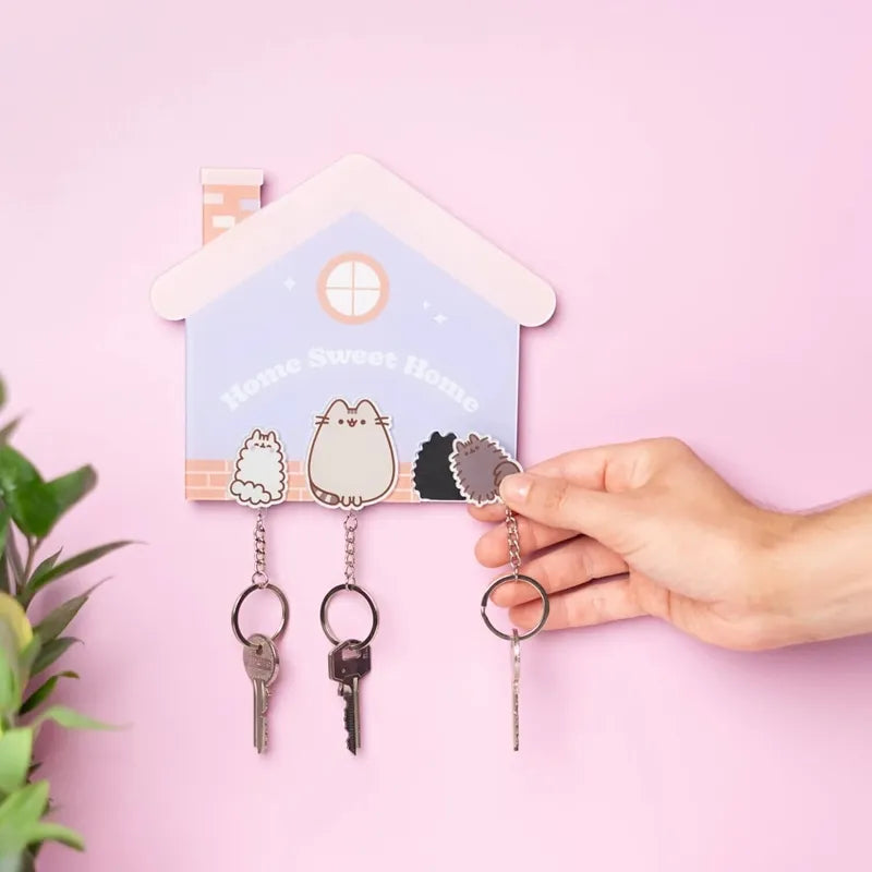 Pusheen – raktų pakabukų laikiklis su magnetiniais pakabukais